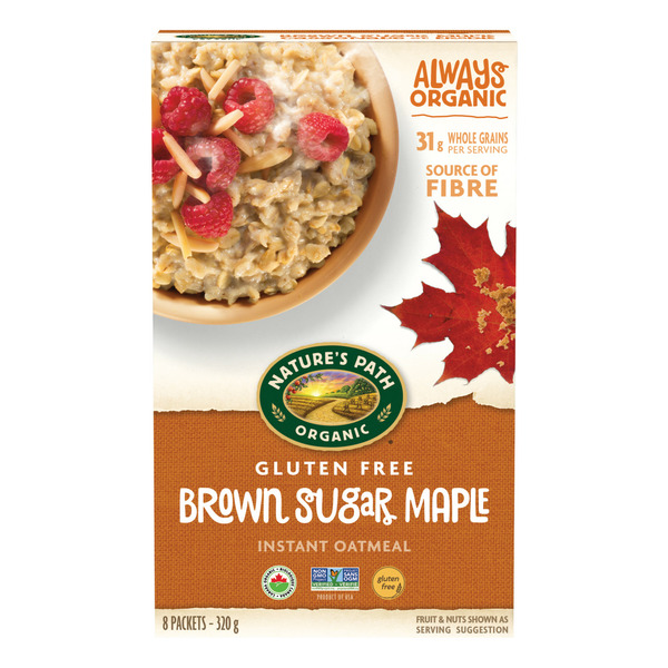 Oatmeal & Hot Cereal Nature's Path Brown Sugar Maple hero