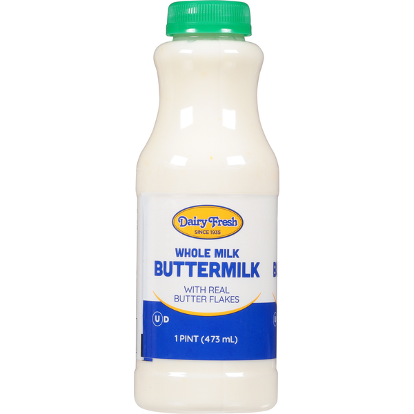 Milk Dairy Fresh Buttermilk, Whole Milk hero