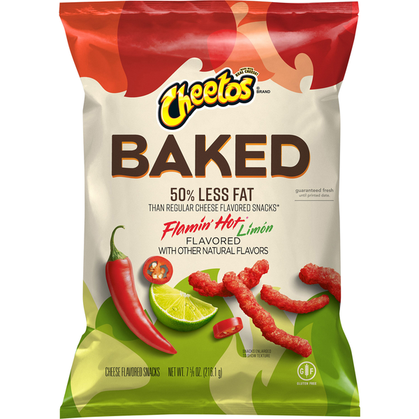 Cheetos Cheese Flavored Snacks, Flamin' Hot Limon hero