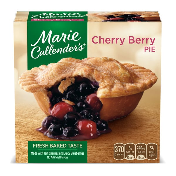 Frozen Dessert Marie Callender's Cherry Berry Frozen Pie Dessert hero