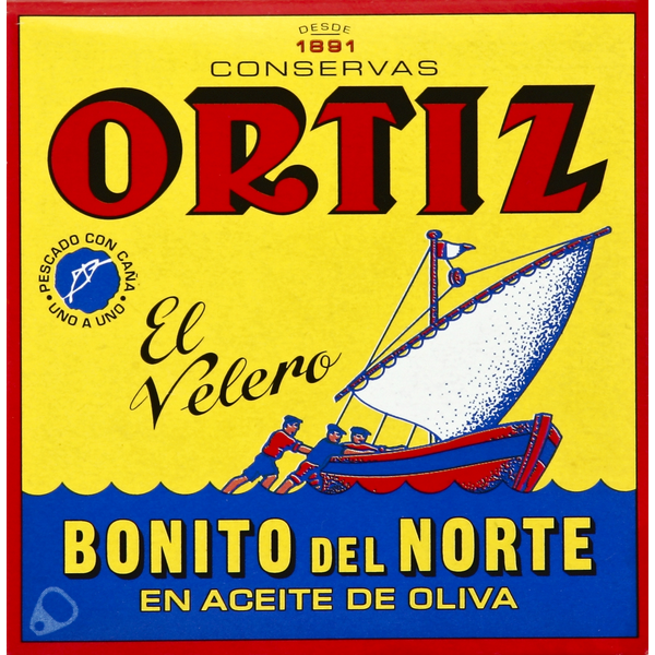 Canned Meat & Seafood Conservas Ortiz Tuna, White, in Olive Oil hero