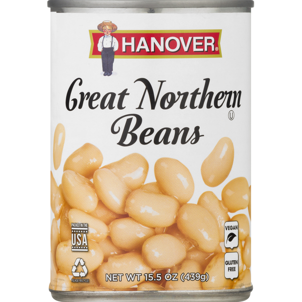 Canned Meals & Beans Hanover Great Northern Beans hero