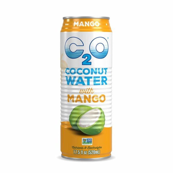 Juice & Nectars C2O Coconut Water Mango hero