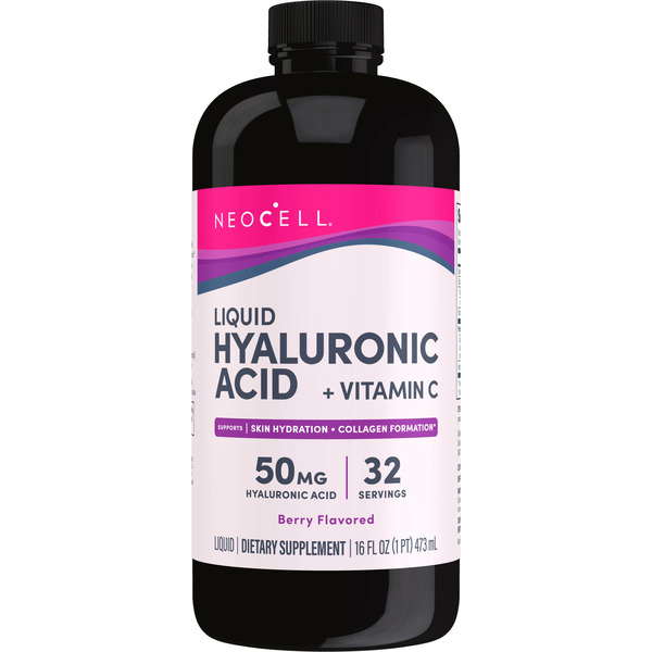 Vitamins & Supplements NeoCell Hyaluronic Acid Berry Liquid With Vitamin C hero