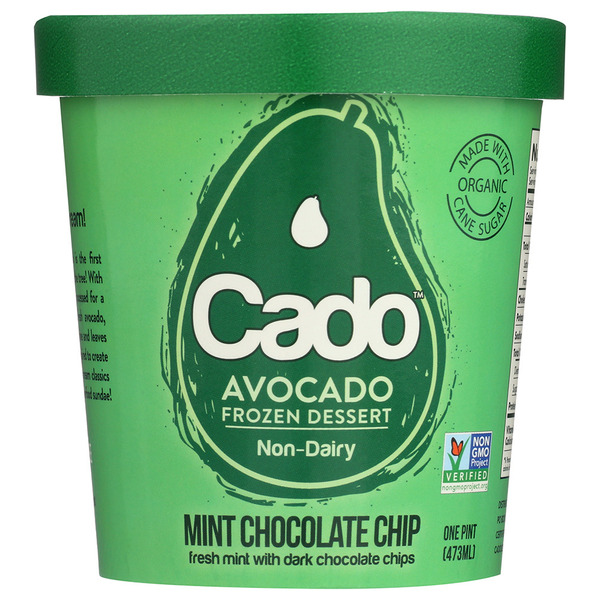 Ice Cream & Ice Cado Avocado-Based Dairy Free Ice Cream Mint Chocolate Chip hero