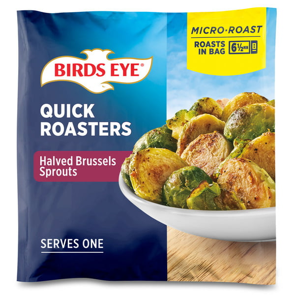 Clothing Birds Eye Microwave Roasters Halved Brussels Sprouts Frozen Vegetables hero