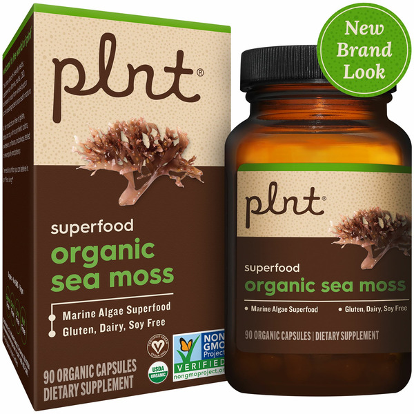 Plnt Sea Moss Capsules hero