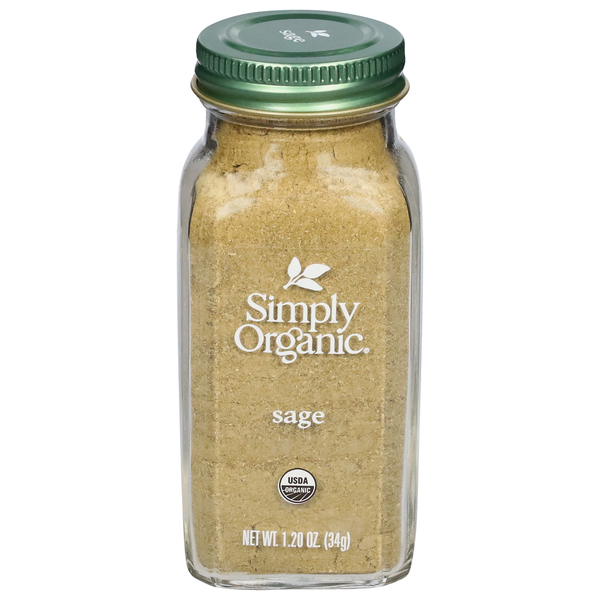 Spices & Seasonings Simply Organic Sage hero