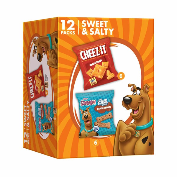 Cereal Kellogg's Sweet and Salty, Lunch Snacks, Office and Kids Snacks, Variety Pack hero