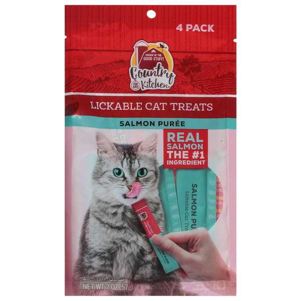 Cat Treats Country Kitchen Cat Treats, Salmon Puree, Lickable hero