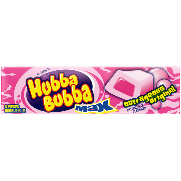 Mint & Gum Hubba Bubba Max Original Bubble Gum Piece Pack hero