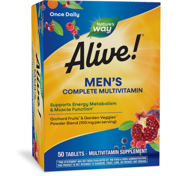 Vitamins & Supplements Nature's Way Alive!® Mens Complete Multivitamin hero