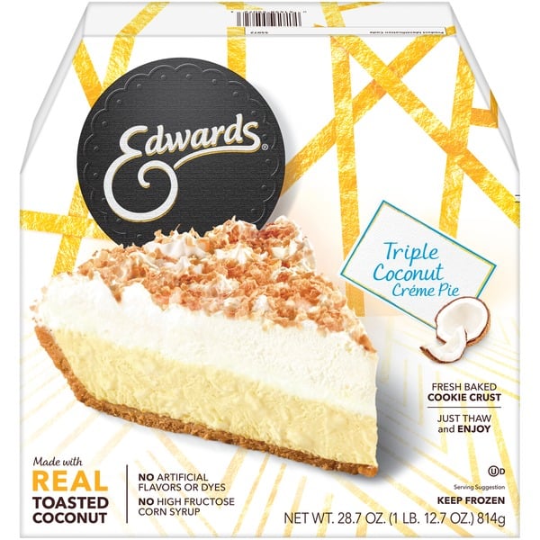 Bakery Desserts Edwards Triple Coconut Crème Pie hero