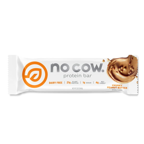 Protein & Meal Replacements No Cow Protein Bar, Chunky Peanut Butter hero