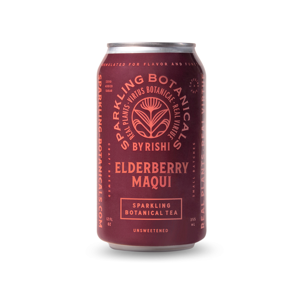 Water, Seltzer & Sparkling Water Rishi Tea & Botanicals Sparkling Botanicals, Elderberry Maqui hero