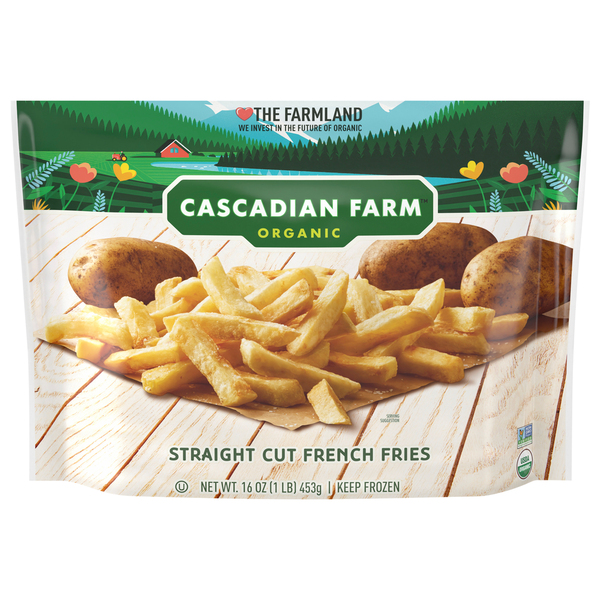 Frozen Appetizers & Sides Cascadian Farm French Fries, Straight Cut hero