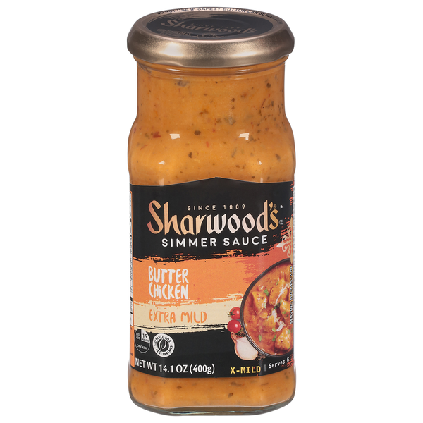 Sharwood's Simmer Sauce, Butter Chicken, Extra Mild hero