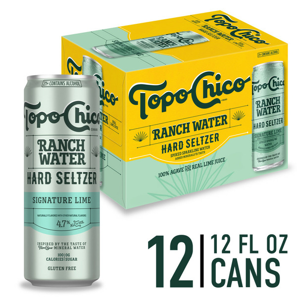 Beers & Coolers Topo Chico Ranch Water Hard Seltzer hero