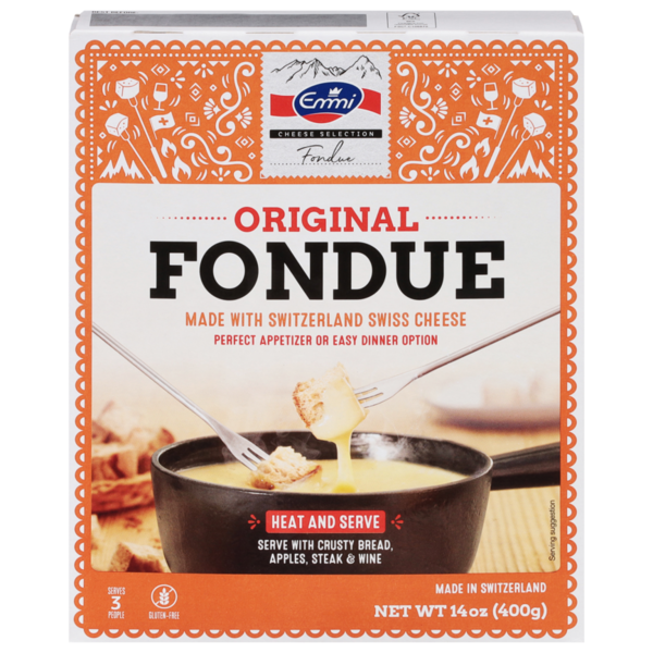 Specialty Cheeses Emmi Original Fondue Cheese hero