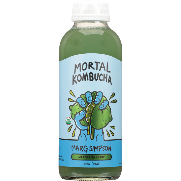 Tea Mortal Kombucha Kombucha, Marg Simpson hero