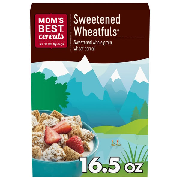 Cereal Mom's Best Sweetened Wheatfuls Shredded Wheat Cereal hero