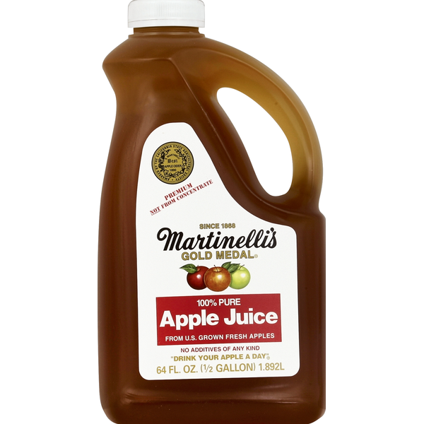 Juice & Nectars Martinelli's 100% Juice, Pure Apple hero