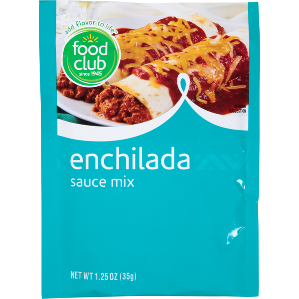 Food Club Sauce Mix, Enchilada hero