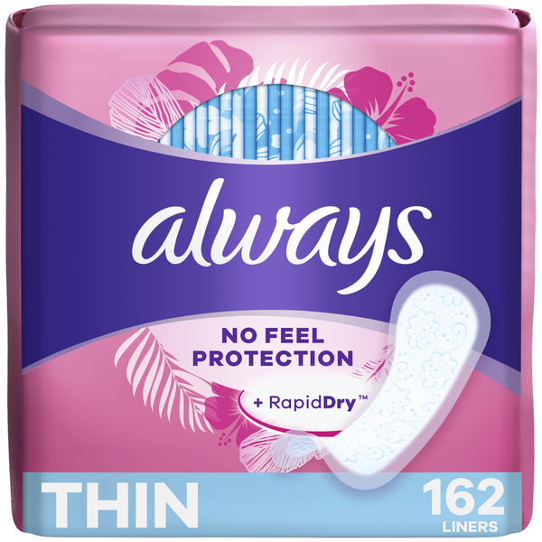 Feminine Care Always Daily Liners Regular Absorbency hero