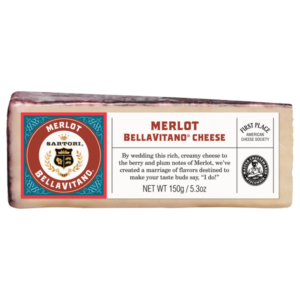 Specialty Cheeses Sartori Cheese, Merlot hero