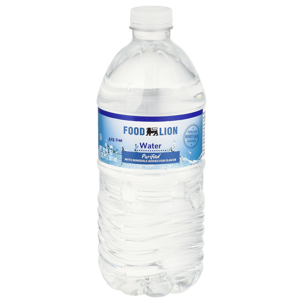 Water, Seltzer & Sparkling Water Food Lion Water, Purified hero