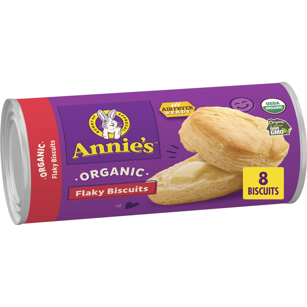 Doughs, Gelatins & Bake Mixes Annie's Organic Flaky Biscuits Refrigerated Dough hero