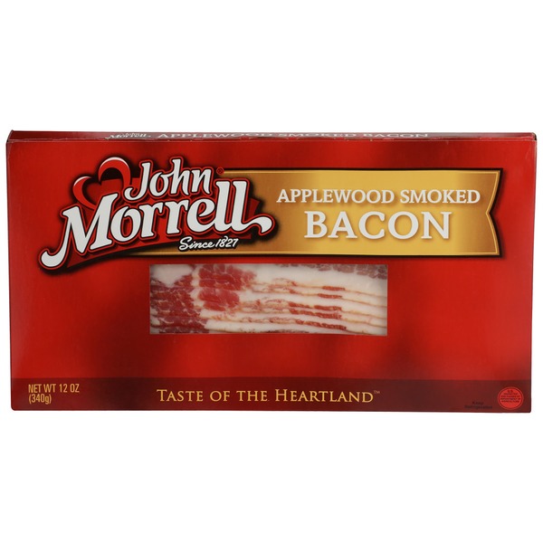 Hot Dogs, Bacon & Sausage John Morrell Applewood Smoked Bacon hero