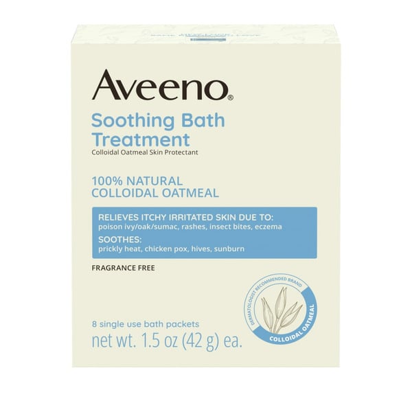 Body Lotions & Soap Aveeno Soothing Bath Soak For Eczema, Natural Colloidal Oatmeal hero