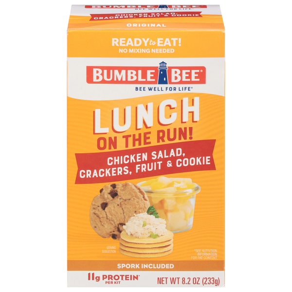 Canned Meat & Seafood Bumble Bee Lunch Kit hero