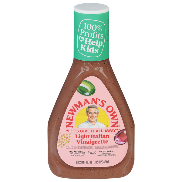 Salad Dressing & Toppings Newman's Own Light Italian Dressing hero