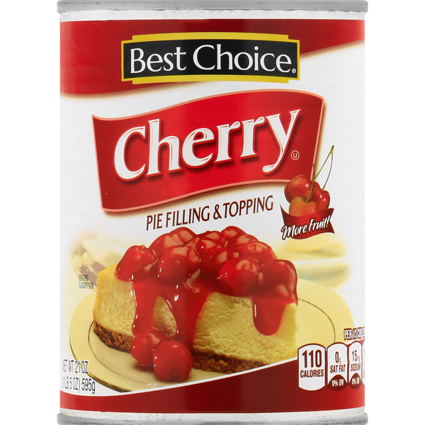 Baking Ingredients Best Choice Pie Filling & Topping, Cherry hero