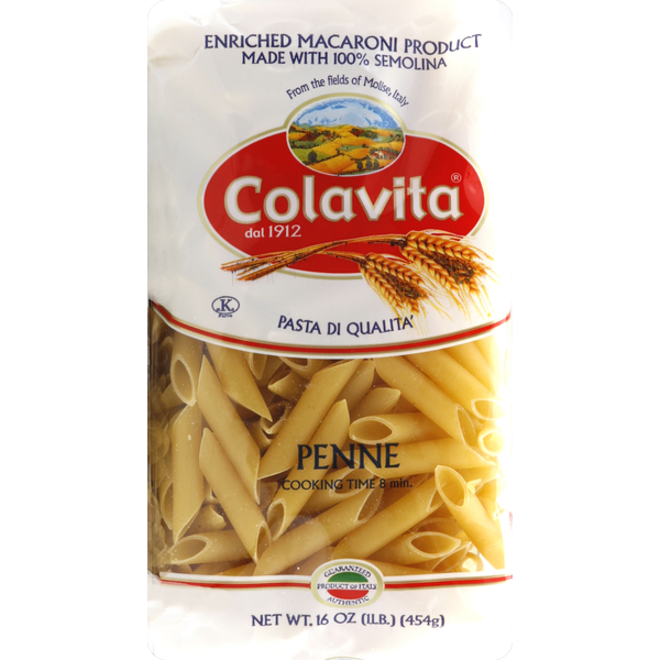 Dry Pasta Colavita Penne Ziti Pasta hero