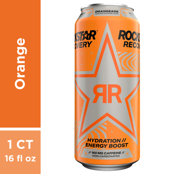 Energy & Sports Drinks Rockstar Energy Drink, Orangeade hero