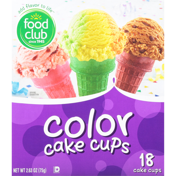 Ice Cream Toppings Food Club Color Cake Cups hero