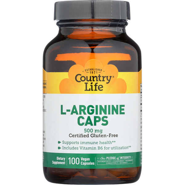 Amino Acids Country Life L-Arginine hero