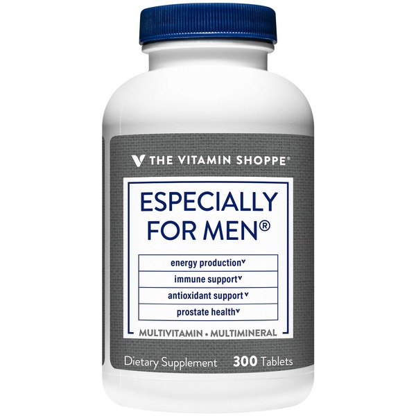 Men's Multivitamins The Vitamin Shoppe Especially For Men Multivitamin - (300 TABLETS) hero