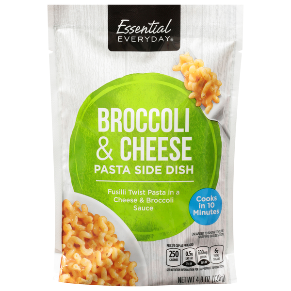 Instant Foods Essential Everyday Pasta Side Dish, Broccoli & Cheese hero