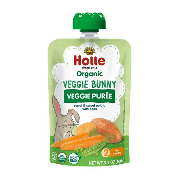 Holle Organic Veggie Puree, Veggie Bunny hero