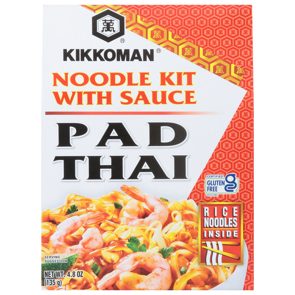 Asian Foods Kikkoman Noodle Kit, with Sauce, Pad Thai hero