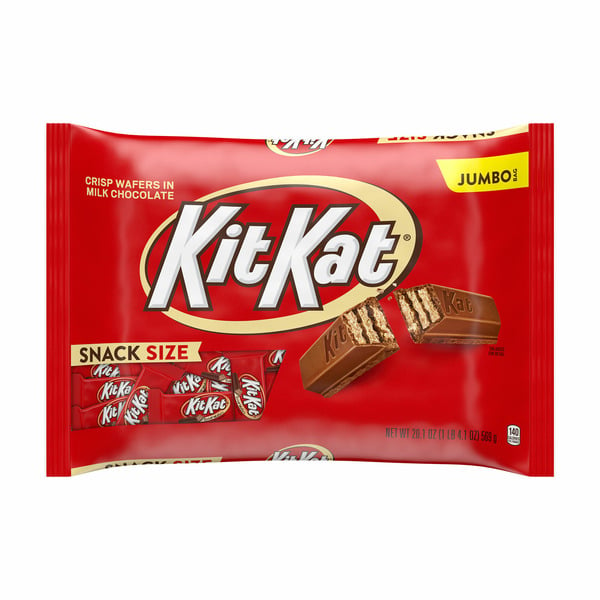 Candy & Chocolate Kit Kat Milk Chocolate Wafer Snack Size Candy hero