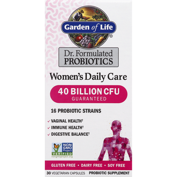 Vitamins & Supplements Garden of Life Women's Daily Care, Vegetarian Capsules hero