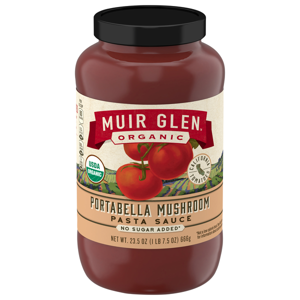 Muir Glen Pasta Sauce, Portabella Mushroom hero