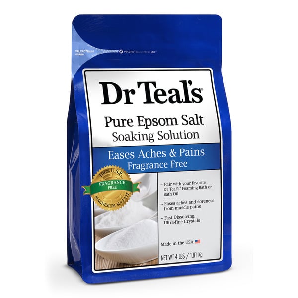 Foot Care Dr Teal’s Pure Epsom Salt Soak, Fragrance Free hero