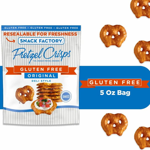 Chips & Pretzels Snack Factory Pretzel Crisps Original Gluten Free hero