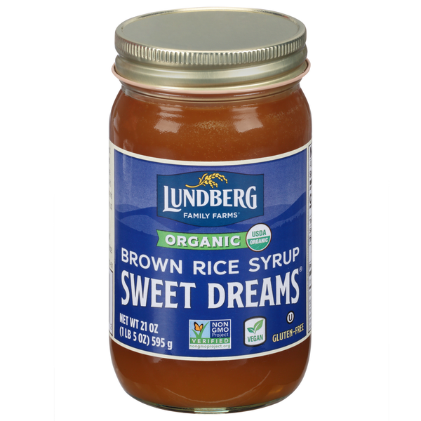 Honeys, Syrups & Nectars Lundberg Family Farms Syrup, Organic, Brown Rice hero